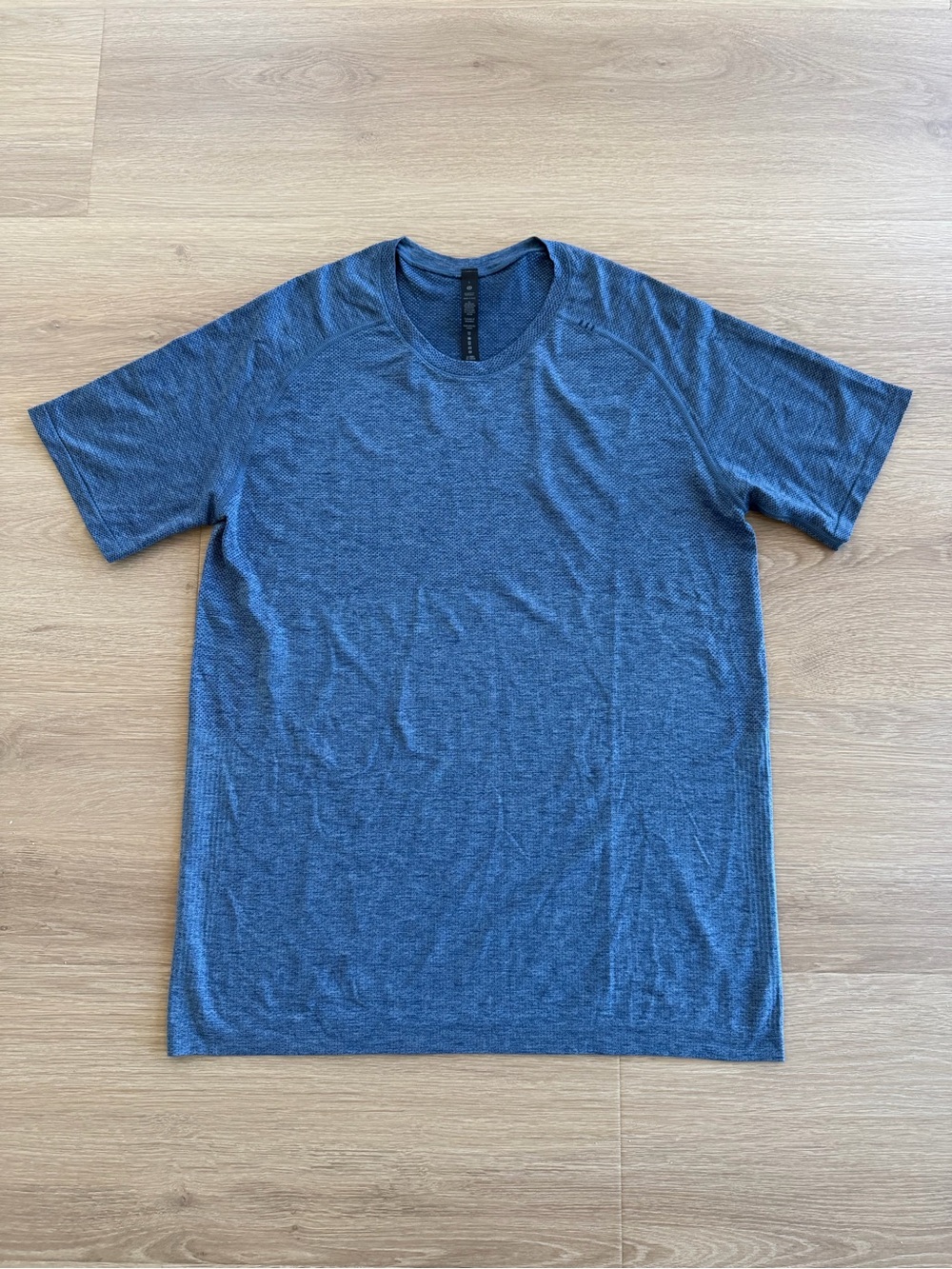 LULULEMON Blue Short Sleeve Workout Shirt